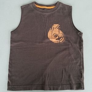 OLD NAVY Boys Brown Tank Top